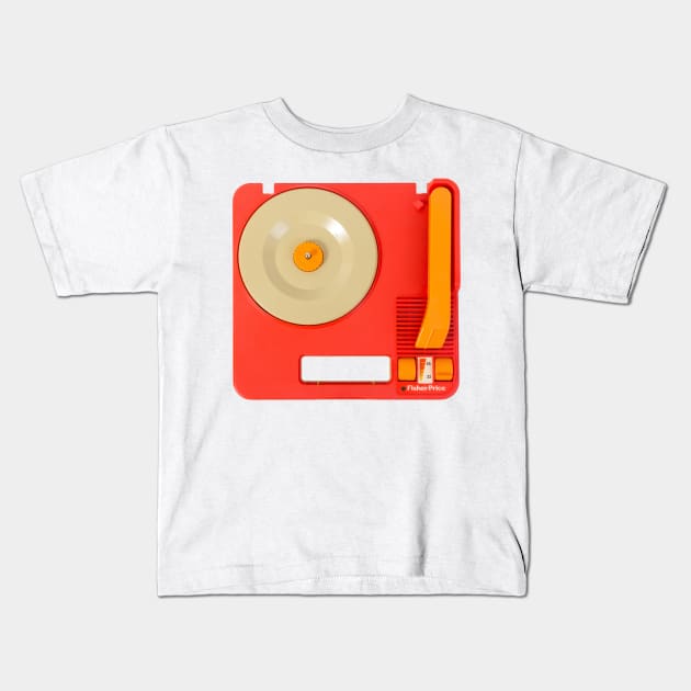 My First Turntable Kids T-Shirt by lldesigns